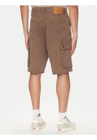 Levi's® Szorty jeansowe 478™ 001GU-0003 Brązowy Baggy Fit. Kolor: brązowy. Materiał: bawełna #4