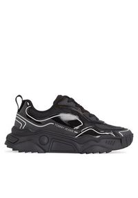 Tommy Jeans Sneakersy Chunky Runner EN0EN02190 Czarny. Kolor: czarny. Materiał: skóra