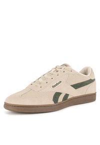 Reebok Sneakersy FORTE LOUNGER AR30252MTGT Beżowy. Kolor: beżowy. Materiał: zamsz, skóra #6