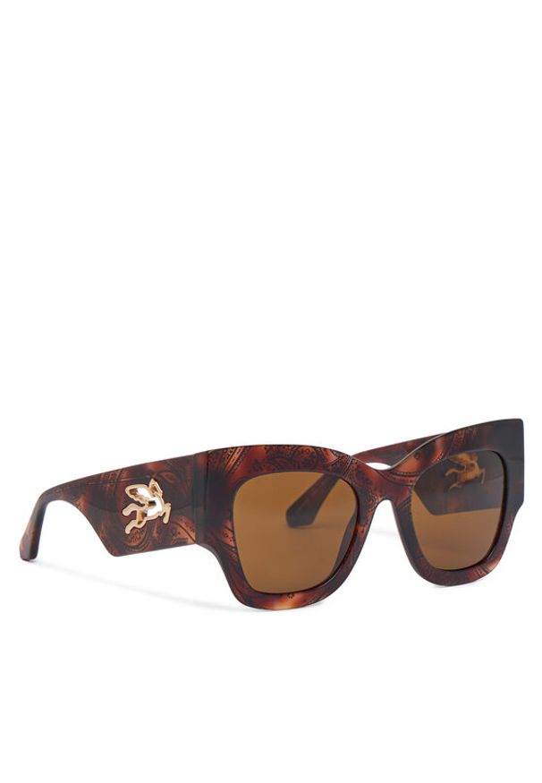 ETRO - Etro Okulary przeciwsłoneczne 0076/S 207798 Brązowy. Kolor: brązowy