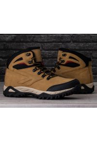 Hi-tec - Buty męskie wysokie Hi-Tec MEDIN. Kolor: brązowy. Materiał: syntetyk, materiał. Styl: sportowy. Sport: turystyka piesza #2