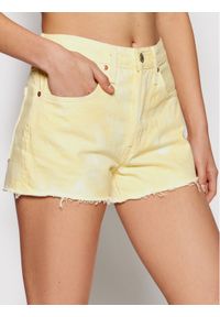 Levi's® Szorty jeansowe 501® Original 56327-0197 Żółty Regular Fit. Kolor: żółty. Materiał: jeans, bawełna #1
