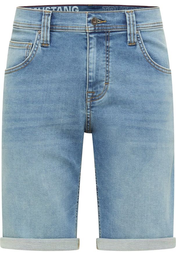 Męskie Szorty Mustang Style Chicago Shorts Z Denim Blue 1016349 5000 303. Materiał: denim