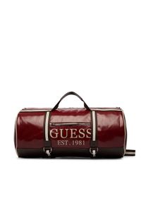 Guess Torba podróżna TMOSVI P6335 Bordowy. Kolor: czerwony. Materiał: skóra #1