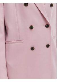 TOMMY HILFIGER - Tommy Hilfiger Marynarka WW0WW50784 Różowy Relaxed Fit. Kolor: różowy. Materiał: syntetyk, wełna #2