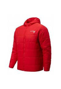 New Balance - Kurtka na co dzień męska NEW BALANCE ciepła jesień zima. Okazja: na co dzień. Kolor: czerwony. Materiał: puch. Sezon: zima, jesień. Styl: casual