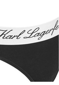 Karl Lagerfeld - KARL LAGERFELD Stringi A1W47095 Czarny. Kolor: czarny. Materiał: bawełna #3