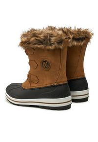 Kimberfeel Śniegowce Adriana2 Brązowy. Kolor: brązowy. Materiał: skóra #4