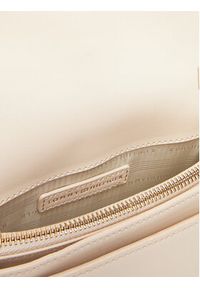 TOMMY HILFIGER - Tommy Hilfiger Torebka Th Heritage Saddle Bag AW0AW17164 Écru. Materiał: skórzane