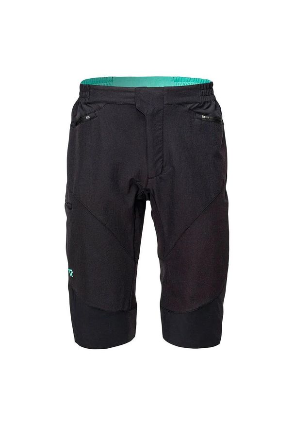 RADVIK - Męskie Spodenki Xray GTS. Kolor: czarny, wielokolorowy, zielony. Sport: turystyka piesza