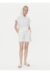 Emporio Armani Bluza EW000775 AF12186 U1131 Biały Loose Fit. Kolor: biały. Materiał: bawełna #4