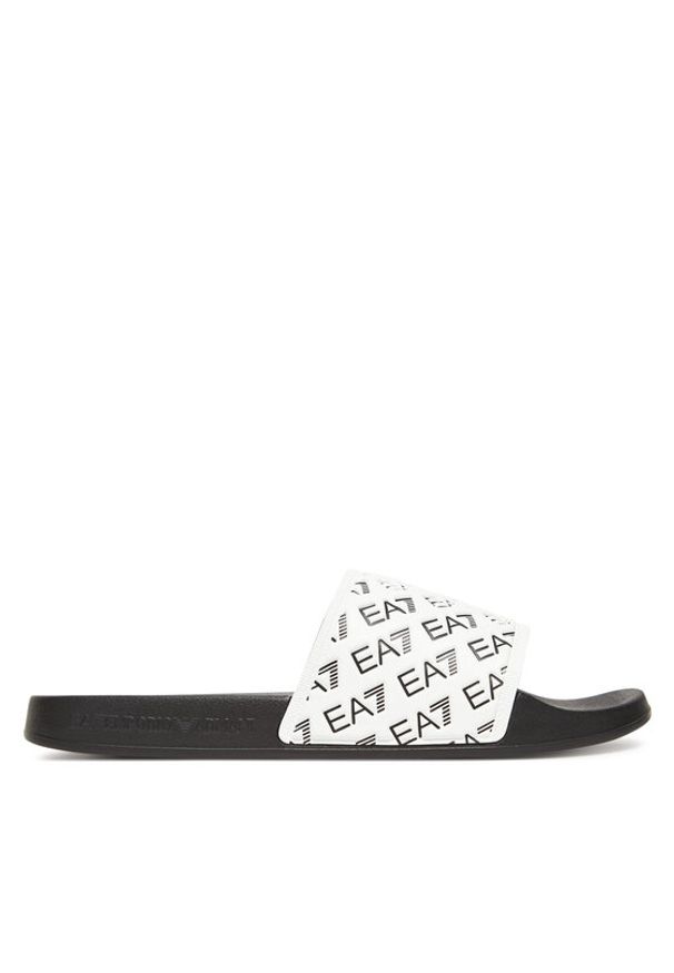 EA7 Emporio Armani Klapki 7X000109 AF15125 F0043 Biały. Kolor: biały