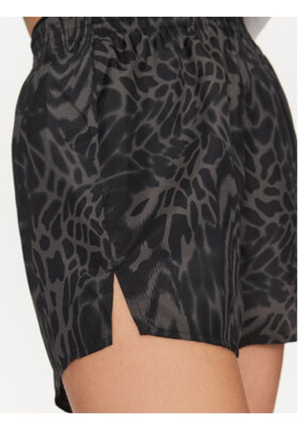 Adidas - adidas Szorty sportowe Train Essentials Allover Print Workout JE8685 Czarny Regular Fit. Kolor: czarny. Materiał: syntetyk. Wzór: nadruk
