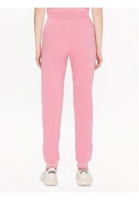 EA7 Emporio Armani Spodnie dresowe 8NTP67 TJCQZ 1428 Różowy Regular Fit. Kolor: różowy. Materiał: bawełna #4