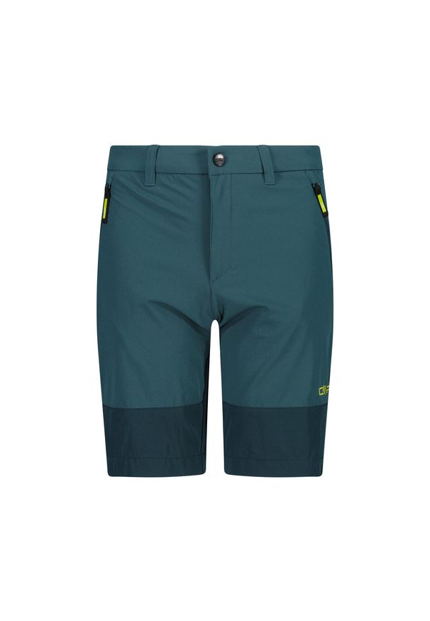 Dziecięce szorty bermudzkie CMP. Kolor: zielony. Styl: sportowy. Sport: turystyka piesza