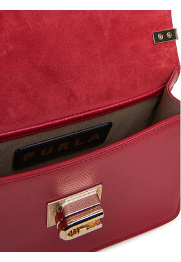 Furla Torebka 1927 BAFKACO ARE000 BG RUB00 Czerwony. Kolor: czerwony. Materiał: skórzane