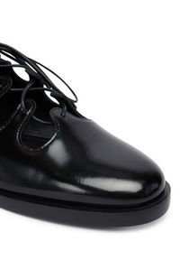 Max Mara Półbuty Ghil 2524526351600 Czarny. Kolor: czarny. Materiał: skóra #6