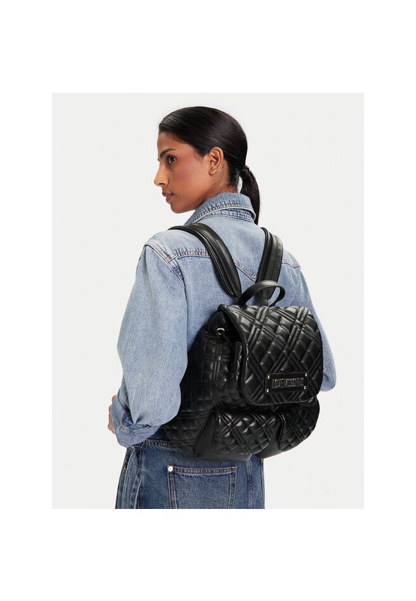 Love Moschino - Plecak LOVE MOSCHINO. Kolor: czarny