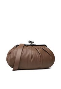 Weekend Max Mara Torebka Provino 55161812600 Brązowy. Kolor: brązowy. Materiał: skórzane