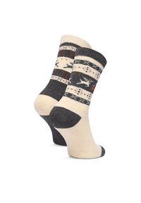 Gino Rossi - GINO ROSSI Skarpety długie CEO_BR_GR_003_W_AW25 (2 PACK) Kolorowy. Materiał: poliester. Wzór: kolorowy #2