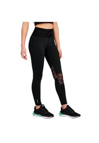 Legginsy treningowe damskie Puma Feel It Mesh 7/8 Tights. Kolor: czarny. Materiał: poliester, elastan. Sport: fitness #1