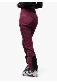 Spodnie softshell damskie Vaude Larice Pants IV. Kolor: czerwony. Materiał: softshell