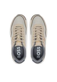 BOSS Sneakersy Titanium 50536481 Beżowy. Kolor: beżowy. Materiał: materiał #6