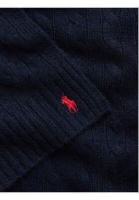 Polo Ralph Lauren Szalik 455956296009 Granatowy. Kolor: niebieski. Materiał: wełna #2