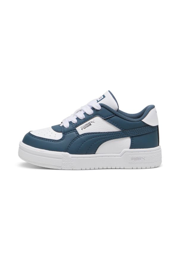 Trenerzy dla dzieci Puma CA Pro Classic. Kolor: biały. Materiał: syntetyk. Szerokość cholewki: normalna. Sezon: lato. Sport: turystyka piesza