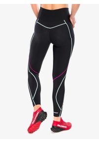 CRAZY - Legginsy do biegania damskie Crazy Leggings Cute. Kolor: czarny. Sport: fitness