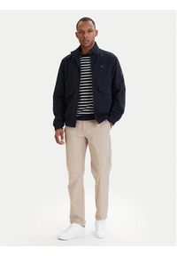 TOMMY HILFIGER - Tommy Hilfiger Kurtka przejściowa Harrington MW0MW42507 Niebieski Regular Fit. Kolor: niebieski. Materiał: bawełna #5