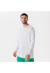 KIPSTA - Koszulka do piłki nożnej z długim rękawem Kipsta Viralto Club. Kolor: biały. Materiał: materiał. Długość rękawa: długi rękaw. Długość: długie. Sport: piłka nożna