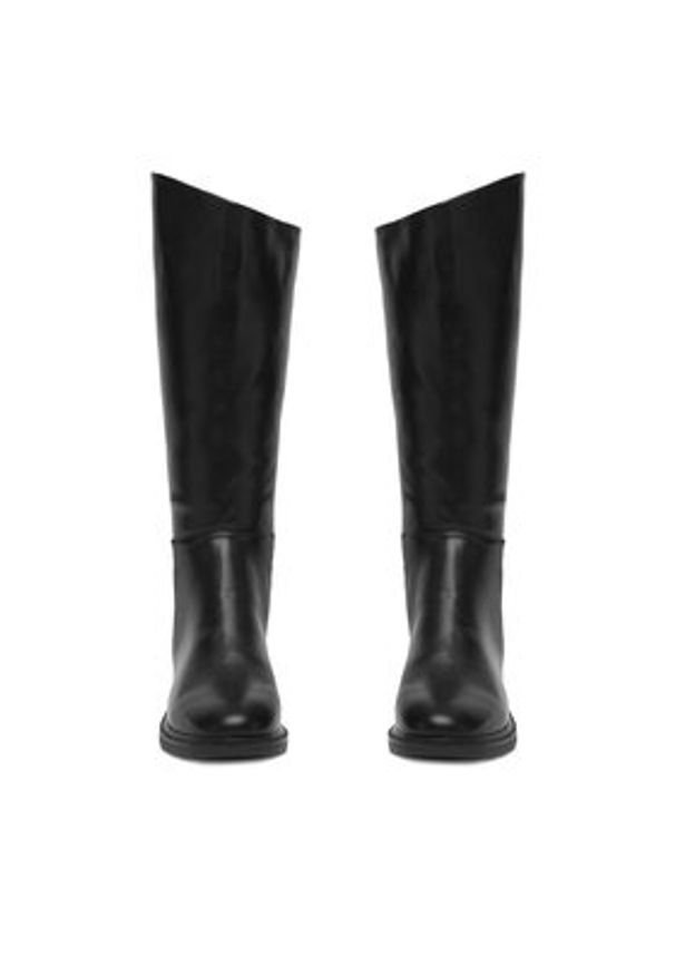 DeeZee Kozaki HX24007-1 Czarny. Kolor: czarny. Materiał: materiał