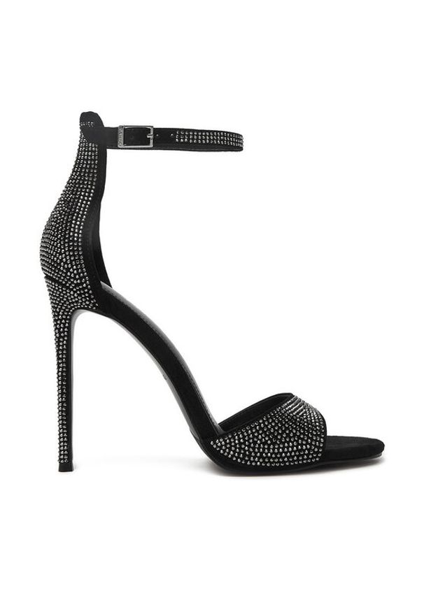 Eva Minge Sandały EO-MARA-LT2360LX-157 Czarny. Kolor: czarny. Materiał: skóra, syntetyk