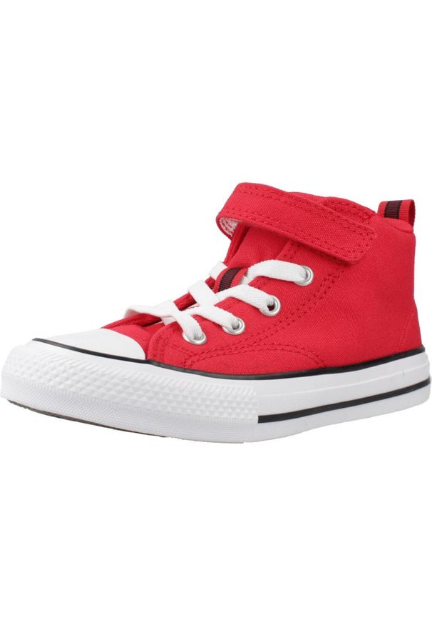 Converse - Buty CONVERSE CHUCK TAYLOR ALL STAR MALDEN STREET 1V MID Czerwony. Kolor: czerwony. Materiał: tkanina. Styl: street