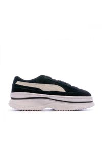 Buty do chodzenia damskie Puma Deva Suede Wns. Zapięcie: sznurówki. Kolor: zielony, czarny, żółty, wielokolorowy. Materiał: zamsz, tkanina, guma. Szerokość cholewki: normalna. Model: Puma Suede. Sport: turystyka piesza