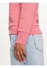 Lacoste Bluza SF9202 Różowy Regular Fit. Kolor: różowy. Materiał: bawełna #3