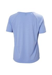 Koszulka treningowa damska Helly Hansen Siren. Kolor: niebieski. Długość rękawa: krótki rękaw. Długość: krótkie