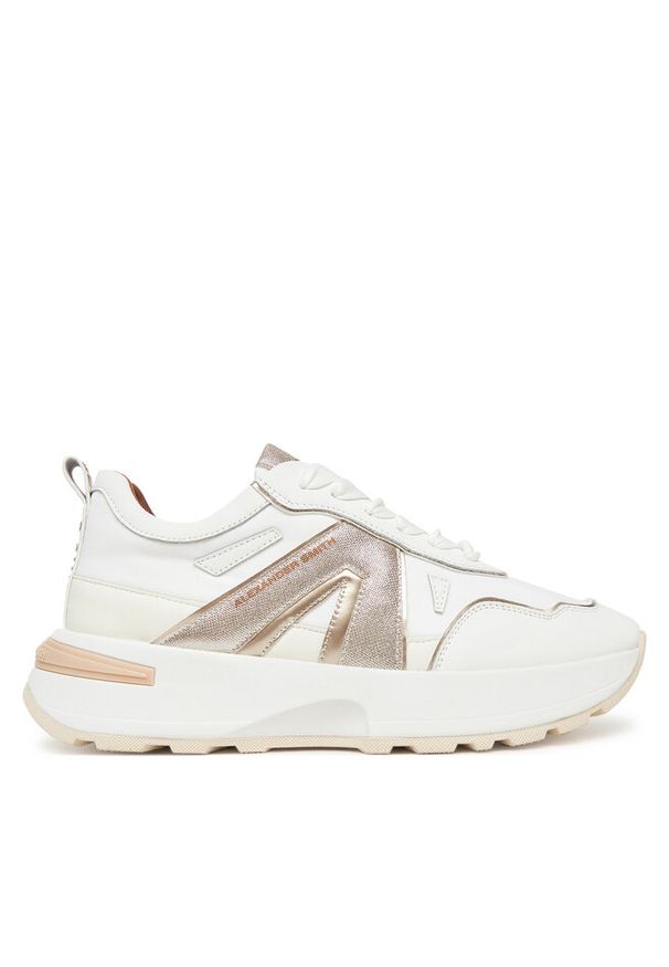 Sneakersy Alexander Smith. Kolor: biały