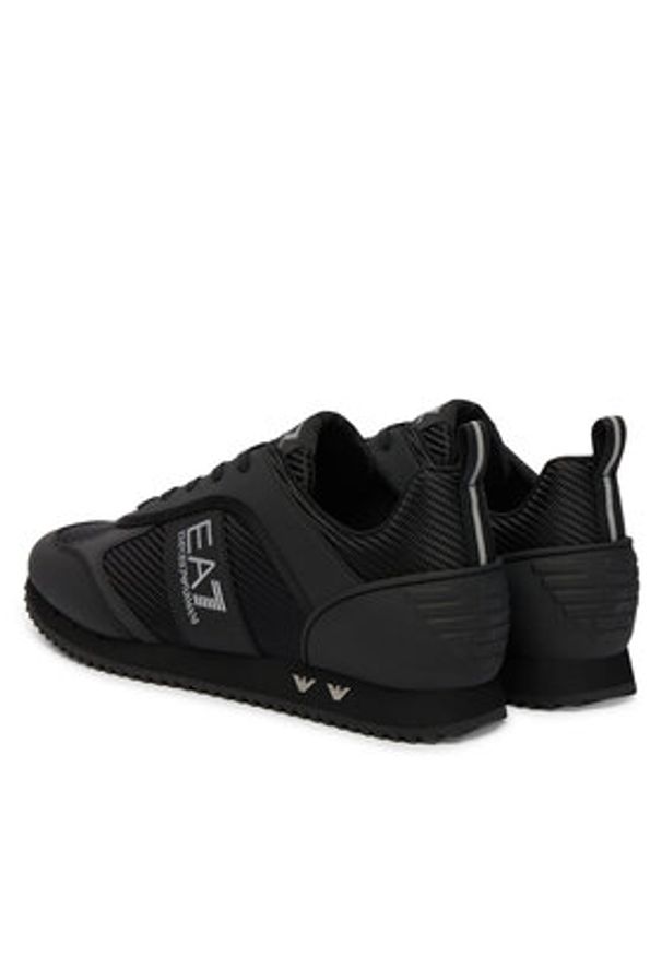 EA7 Emporio Armani Sneakersy 7X000337 AF18613 MZ186 Czarny. Kolor: czarny. Materiał: skóra