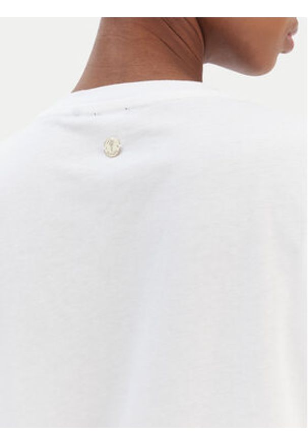 JOOP! T-Shirt Tammi 30100822 Biały Regular Fit. Kolor: biały. Materiał: bawełna