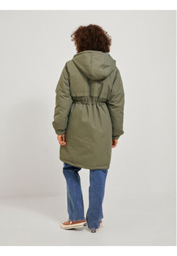 JJXX Parka 12236885 Zielony Regular Fit. Kolor: zielony. Materiał: syntetyk