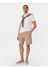 Nautica Szorty materiałowe Rava NCC03970 Beżowy Relaxed Fit. Kolor: beżowy. Materiał: bawełna #5