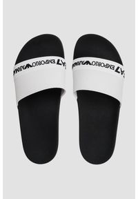 EA7 Emporio Armani - EA7 EMPORIO ARMANI Białe klapki, Rozmiar 36. Kolor: biały