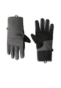 Rękawiczki The North Face Apex Insulated Etip 0A7RHGDYZ1 - szare. Kolor: szary. Materiał: polar, materiał, tkanina. Wzór: nadruk. Sezon: zima, jesień