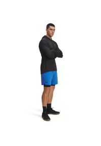 Szorty 2 w 1 Under Armour Vanish Woven. Kolor: niebieski. Sport: fitness, bieganie