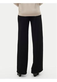 Vero Moda Spodnie materiałowe Berlin 10318454 Czarny Wide Leg. Kolor: czarny. Materiał: syntetyk