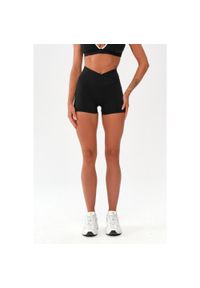ROUGH RADICAL - Damskie spodenki szorty sportowe fitness Rough Radical Mocha Active Shorts. Kolor: czarny. Sport: fitness