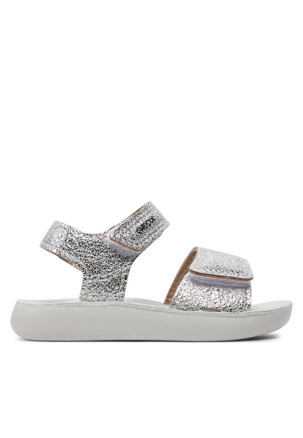 Sandały Geox. Kolor: srebrny