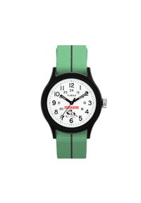Timex Zegarek Lab Collab TW2Y47100 Zielony. Kolor: zielony. Styl: wakacyjny #1